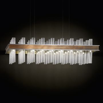 Luxor Contemporary Chandelier by Arte Veneziana - view 3