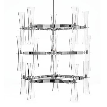 Opus Contemporary Chandelier by Arte Veneziana - view 3