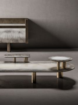 Tufo Contemporary Coffee Table by Arte Veneziana - view 8