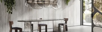 Bisatello Contemporary Table by Arte Veneziana