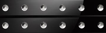 CDA Art Déco Black Chest of Drawers by Arte Veneziana
