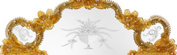 Venetian Style Frezzaria Mirror by Arte Veneziana