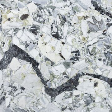 White Jade Collage Slab 3/4" Polished Stone by Artistictile