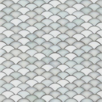 Scales Mosaic Glass by Artistictile