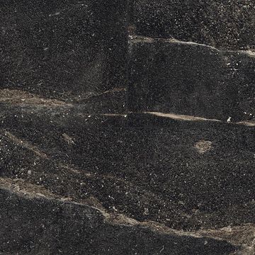 Ragusa Black Tile Semi-Polished Porcelain by Artistictile