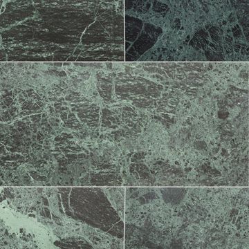 Verde Alpi Serpentine Tile Honed 12" x 24" x 3/8" Stone Micro-Beveled Edge by Artistictile