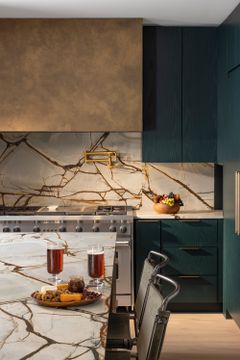 Blue Roma Quartzite Slab 3/4" Honed Stone by Artistictile - view 3