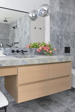 Grigio Toscana Marble Tile Stone Aris Edge by Artistictile - view 5