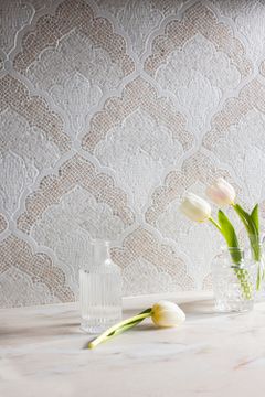 Adena by Lori Weitzner Marble Mosaic Tumbled Stone by Artistictile - view 7