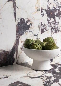 Calacatta Viola Marble Tile Honed 12" x 24" x 3/8" Stone Micro-Beveled Edge by Artistictile - view 6