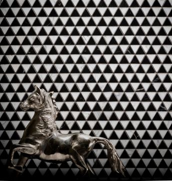 Doge Mosaic Stone Triangle by Artistictile - view 5