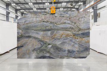 Tempest Blue Quartzite Slab 3/4" Polished Stone by Artistictile - view 4