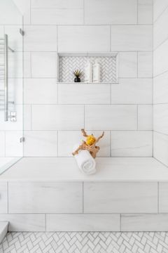 Bianco Dolomiti Standard Dolomite Tile Stone Aris Edge by Artistictile - view 5