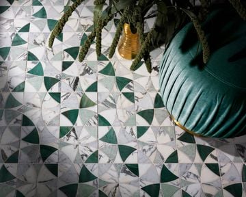 Vitruvius Waterjet Mosaic Stone by Artistictile - view 3