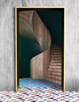 Sail Waterjet Mosaic Stone by Artistictile - view 9