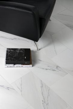 Lincoln Calacatta Marble Tile 12" x 24" x 3/8" Stone by Artistictile - view 5
