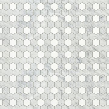 Riverside Drive Hex Grey Mosaic by Artistictile - view 3
