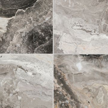 Arabescato Orobico Dark Marble Tile Polished 12" x 24" x 3/8" Stone Micro-Beveled Edge by Artistictile - view 2