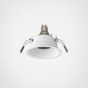 Minima Slimline Round Adjustable Fire-Rated Matt White by Astro - view 3