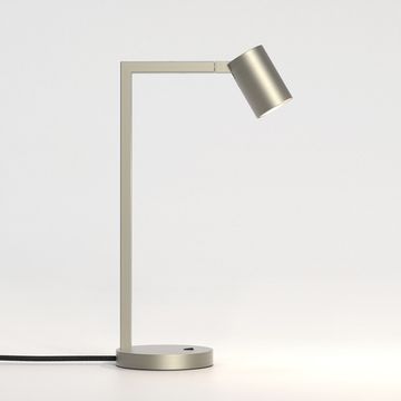 Ascoli Desk Matt Nickel by Astro - view 2
