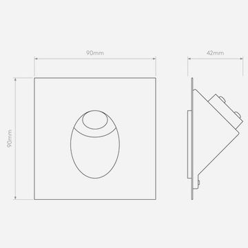 Leros Trimless LED Matt White by Astro - view 5