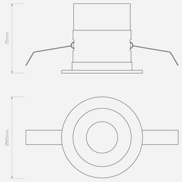 Vetro Round White by Astro - view 4