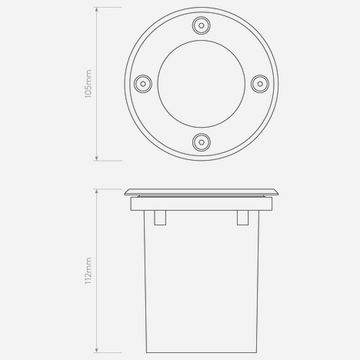 Gramos Round Solid Brass by Astro - view 6