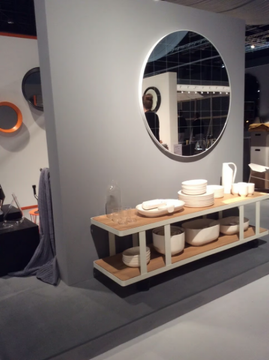 CENTIMETRI - Round wall-mounted mirror by Atipico - view 3