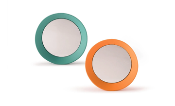 GIROTONDO - Round wall-mounted framed mirror by Atipico - view 3