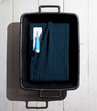 IRIDE - Solid-color wool blanket by Atipico - view 3
