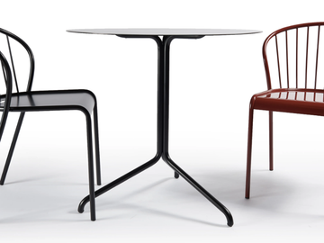 CANNET - Round metal garden table by Atipico - view 3