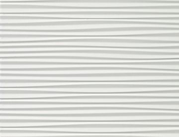 3D Wall Design Flows White by Atlas Concorde