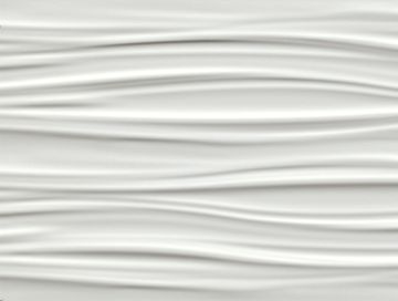 3D Wall Design Ribbon White by Atlas Concorde