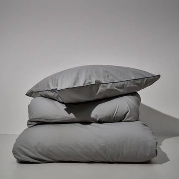 Silent grey pillowcases by Auping - view 5