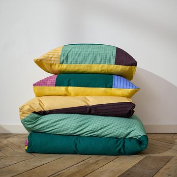 Archive green pillowcases by Auping - view 5