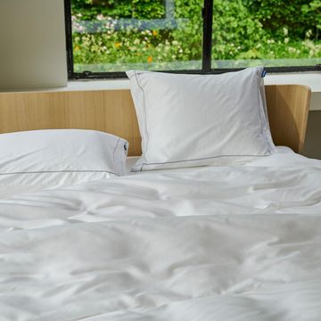 Classic white grey pillowcases by Auping - view 4