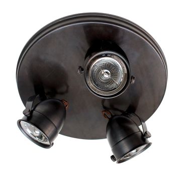 Comète on round plate large by Authentage Lighting