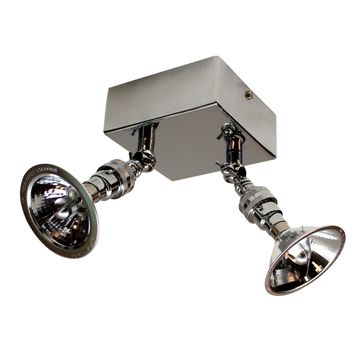 Marron on square base medium by Authentage Lighting