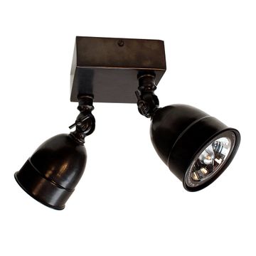 Poire on square base medium by Authentage Lighting