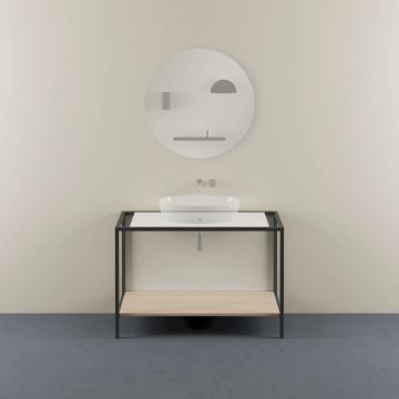 Struttura a Terra in Metallo 120x55 cm: Soluzioni a terra e sospese by Azzurra Ceramica