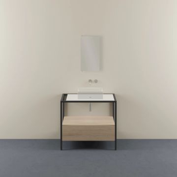 Struttura a Terra in Metallo 90x55 cm con Mensola: Soluzioni a terra e sospese by Azzurra Ceramica