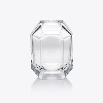 Octogone Bud vase by Baccarat - view 2