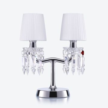 Z&eacute;nith Nomade Lamp Chrome (02L) & Lampshades S by Baccarat - view 2