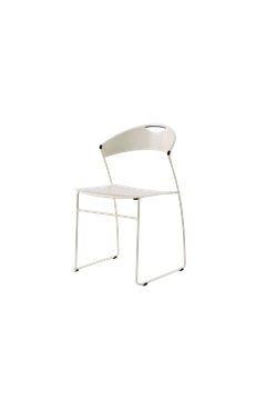 Juliette - Stackable chair by BALERI ITALIA