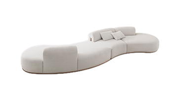 Isola sofa by Bamax