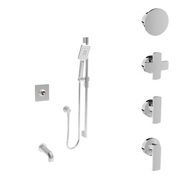 Finition seule pour ensemble de douche pression équilibrée (sans manette) by BARIL