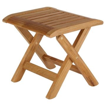 Ascot Footstool / Side Table by Barlow Tyrie