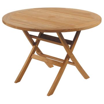 Ascot Table 110 Ø by Barlow Tyrie