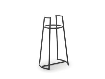 Chester - Black Metal Pedestal by Bathco