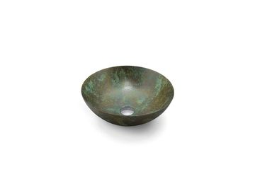 Opalo - Circular Countertop Basin by Bathco